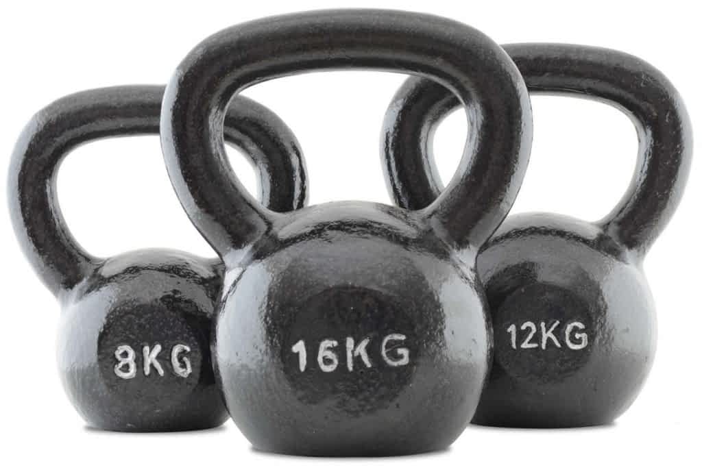 Attack Fitness Cast Iron Kettlebell 24kg - Black – EL-EVO